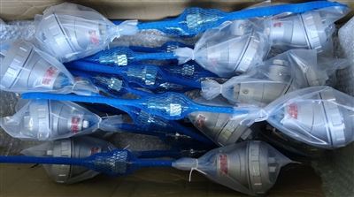 50 Stück zusammengebaute Temperatursensoren bereit für den Export nach Indonesien